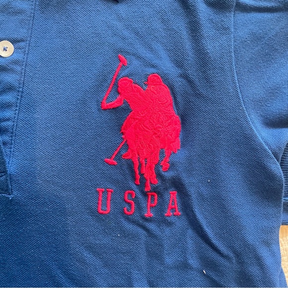 USPA electric blue polo - Picture 4 of 5